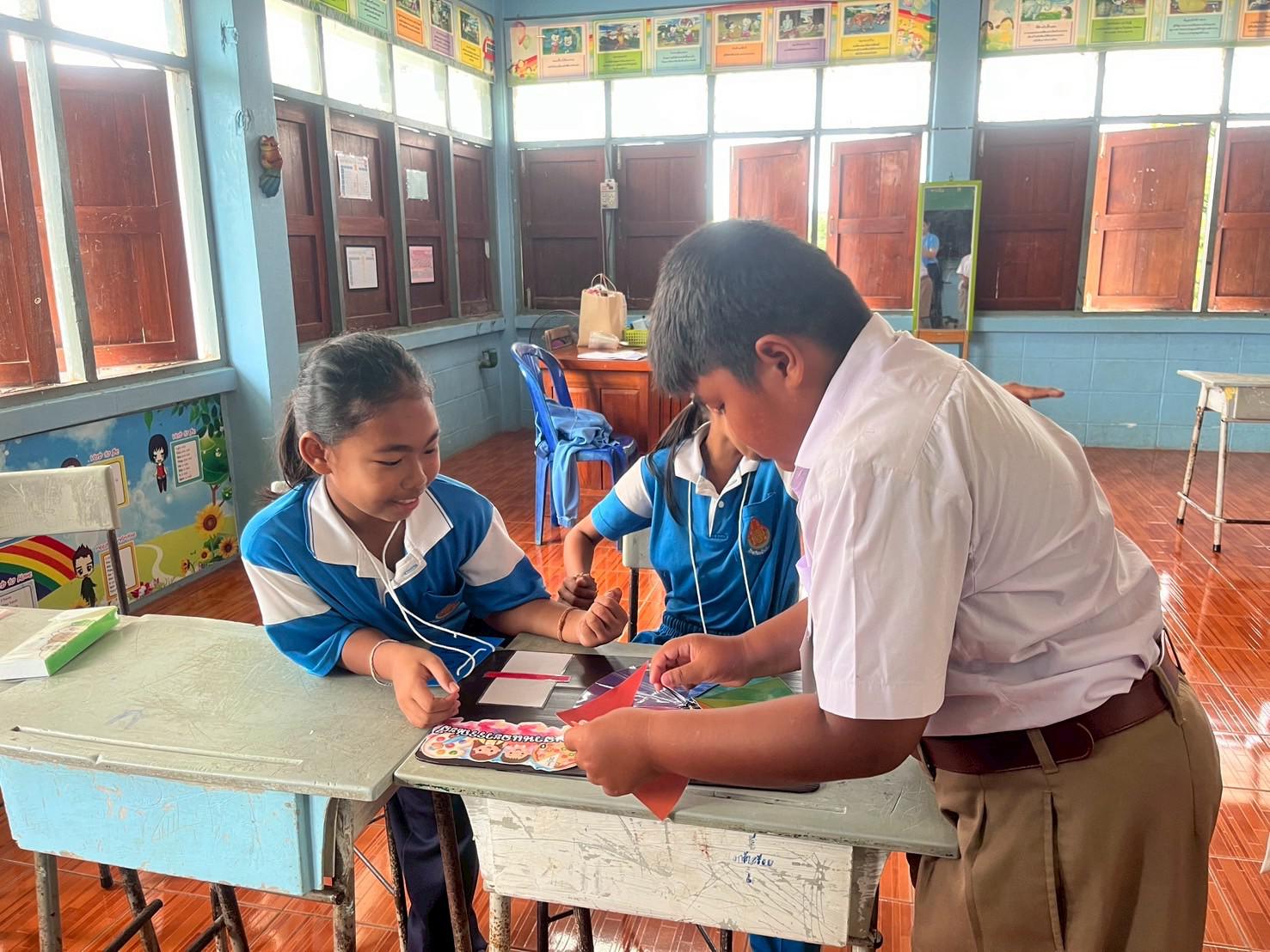 36. ค่ายศิลปะบูรณาการกับสาระการเรียนรู้สำหรับนักเรียนระดับประถมศึกษา ณ โรงเรียนบ้านโนนม่วง